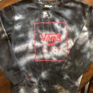WMNS Vans Crewneck Tye Dye Sweatshirt - Sz Med